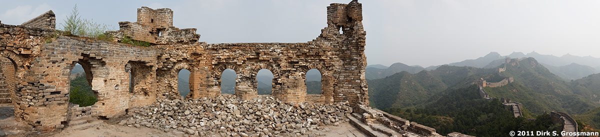 Great Wall Panorama at Jinshanling