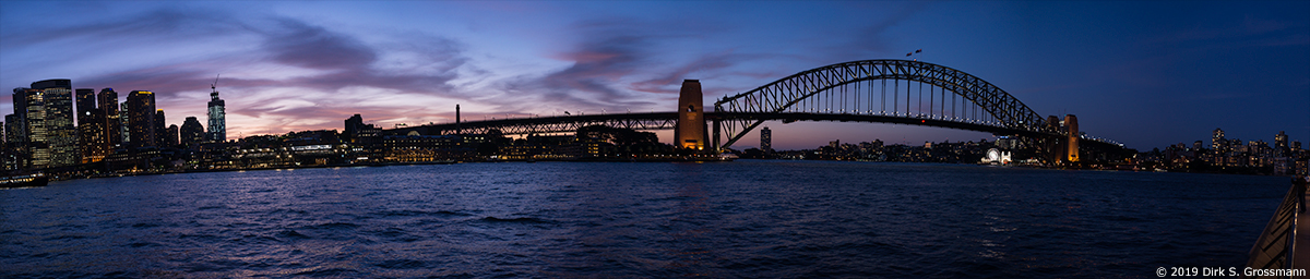 Sydney Harbour Bridge Panorama