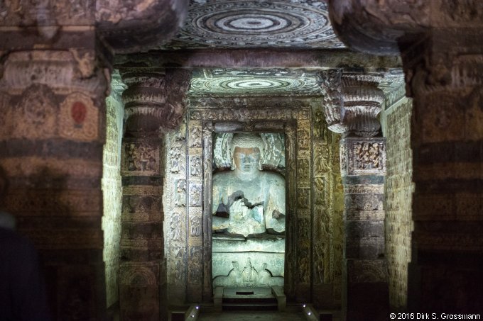 Ajanta Cave 1 (Click for next image)
